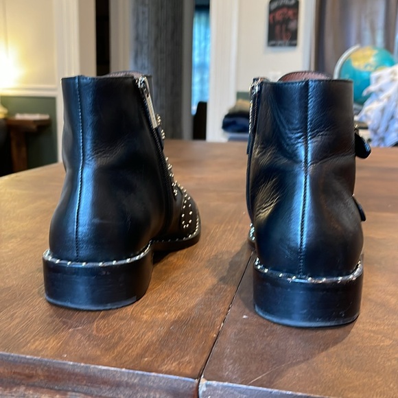 Leather Studded Boots - Picture 4 of 6